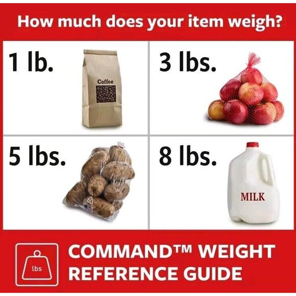 Command 20 Lb XL Heavyweight Picture Hanging Strips, Damage Free Hanging 2 Pack - Picture 11 of 12